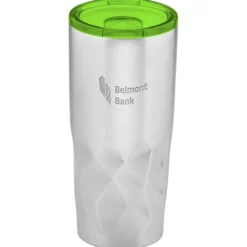 Glacier Diamond Vacuum Travel Tumbler - 20 oz - Laser Engraved