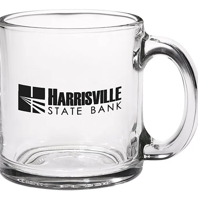 Glass Mug - 13 oz