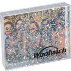 Glitter Photo Frame - 3-1/4 inches x 4 inches