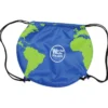 Globe Drawstring Backpack - 24 hr