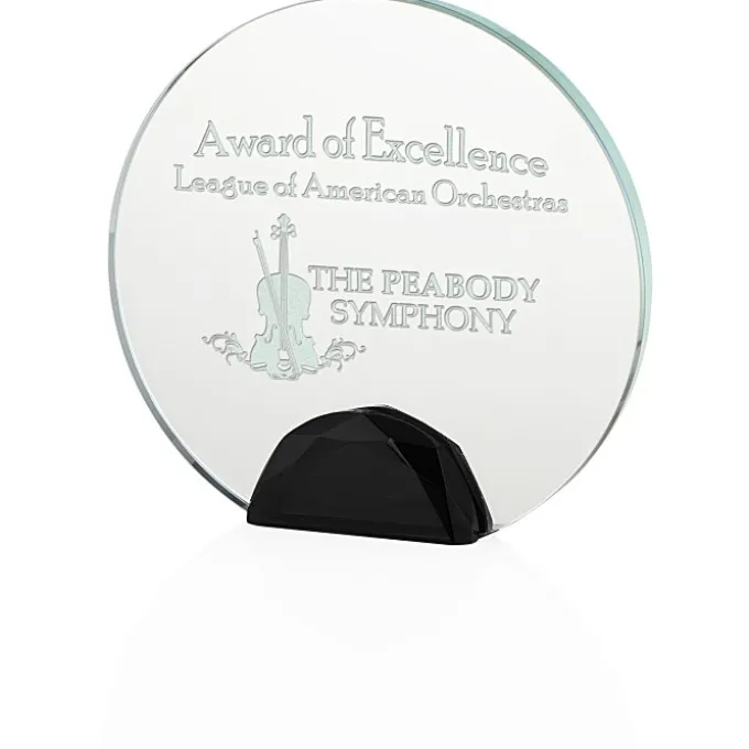 Glorious Crystal Award - 6 1/2 inches