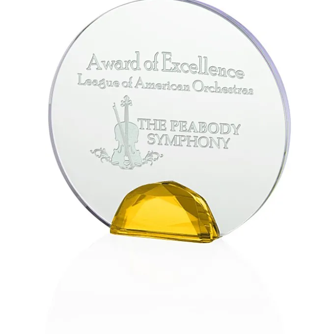 Glorious Crystal Award - 6 1/2 inches