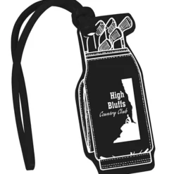 Golf Bag Tag - Opaque