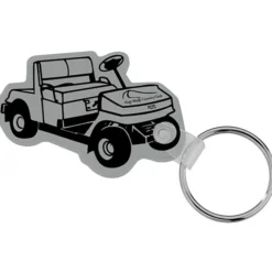 Golf Cart Soft Keychain - Opaque