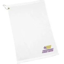 Golf Towel with Grommet and Clip