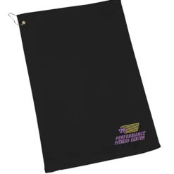 Golf Towel with Grommet and Clip