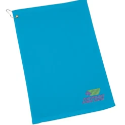 Golf Towel with Grommet and Clip - 24 hr