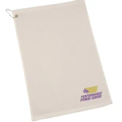 Golf Towel with Grommet and Clip - 24 hr
