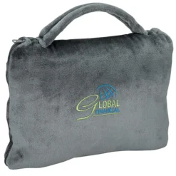Grab-N-Go Travel Blanket - Embroidered