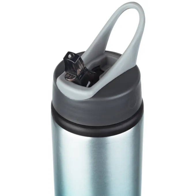 Gradient Color Aluminum Sport Bottle with Straw Lid - 24 oz