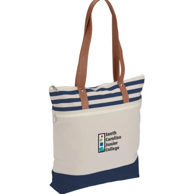 Granby Cotton Tote - Embroidered