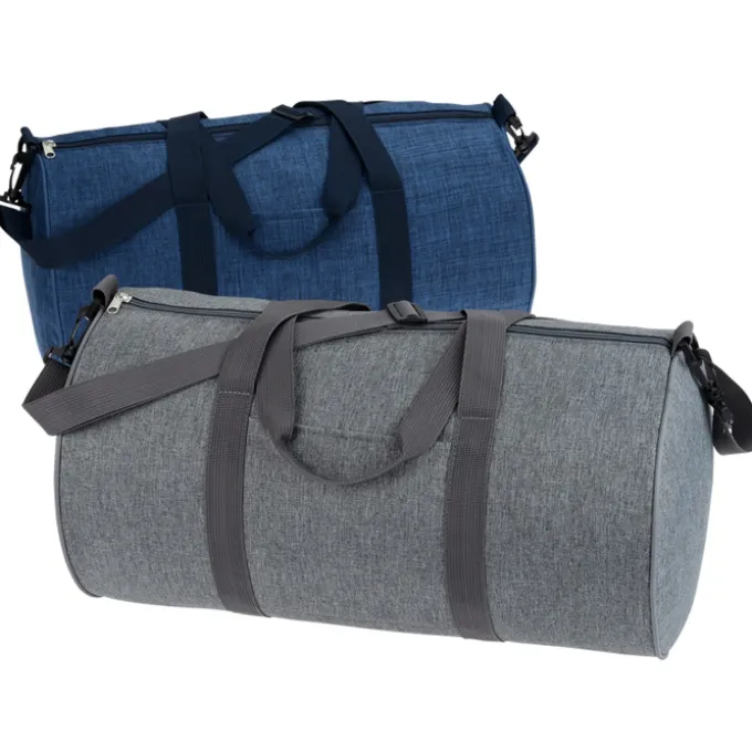 Graphite Barrel Duffel - Embroidered