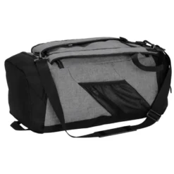 Graphite Convertible Duffel Backpack - Embroidered