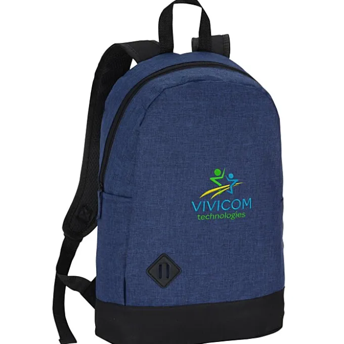 Graphite Dome 15-inch Laptop Backpack - Embroidered