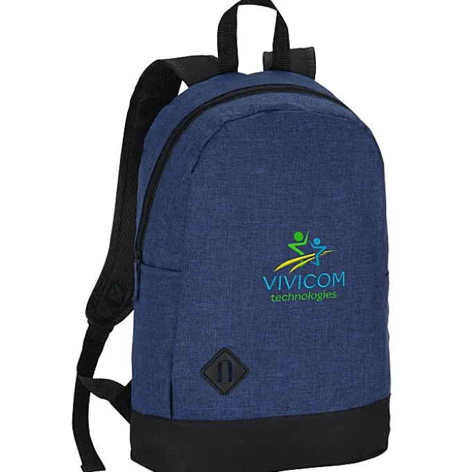 Graphite Dome 15-inch Laptop Backpack - Embroidered