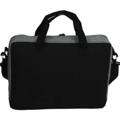 Graphite 15-inch Laptop Briefcase Bag - Embroidered