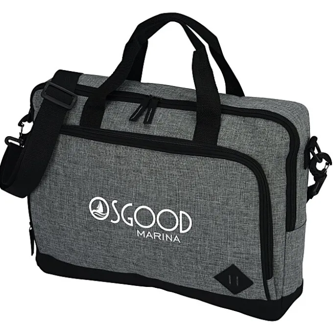 Graphite 15-inch Laptop Briefcase Bag - 24 hr