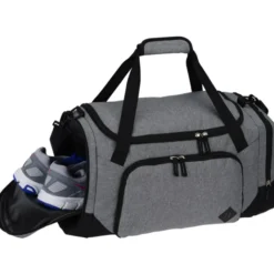 Graphite 21-inch Weekender Duffel - Embroidered
