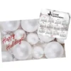 Greeting Card with Magnetic Calendar - Ornaments