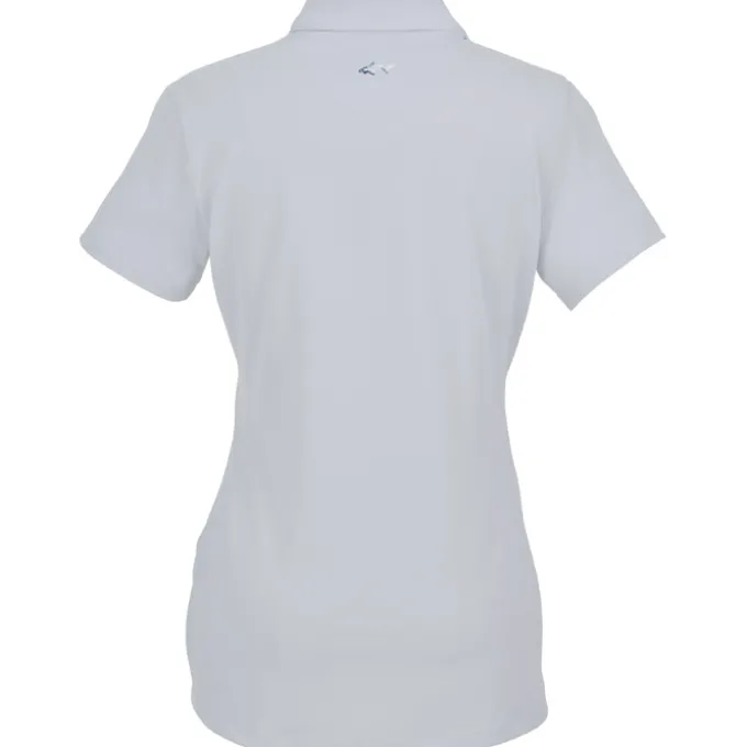 Greg Norman Freedom Micro Stripe Stretch Polo - Ladies'