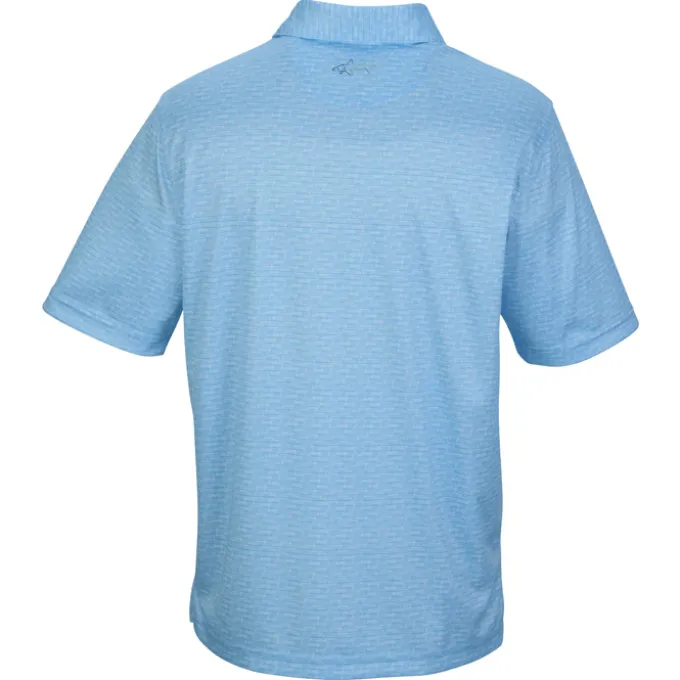 Greg Norman ML75 Microlux Cart Print Polo