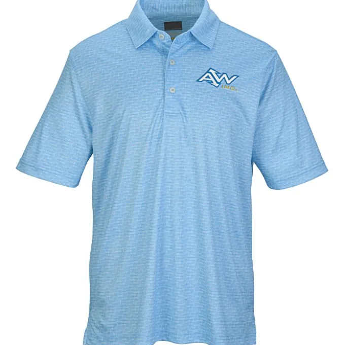 Greg Norman ML75 Microlux Cart Print Polo