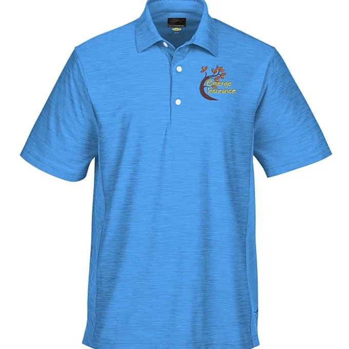 Greg Norman Play Dry Heather Polo - Men's