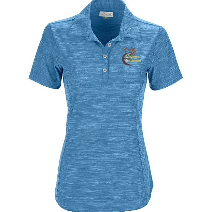 Greg Norman Play Dry Heather Polo - Ladies'