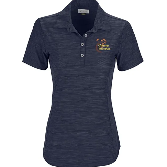 Greg Norman Play Dry Heather Polo - Ladies'