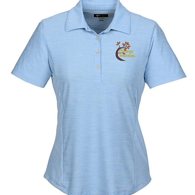 Greg Norman Play Dry Heather Polo - Ladies'