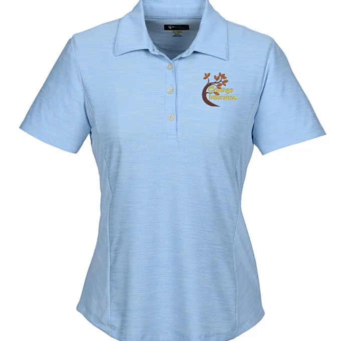 Greg Norman Play Dry Heather Polo - Ladies'