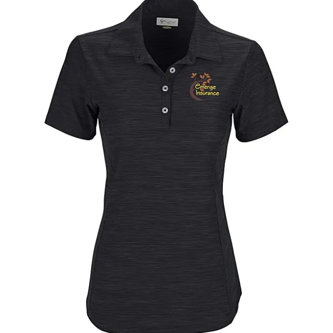 Greg Norman Play Dry Heather Polo - Ladies'