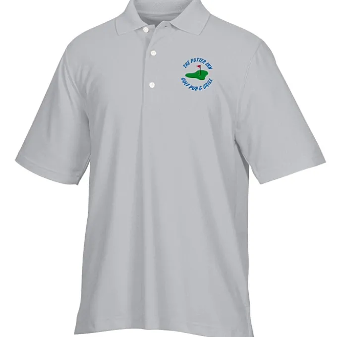 Greg Norman Play Dry Performance Mesh Polo - Men's
