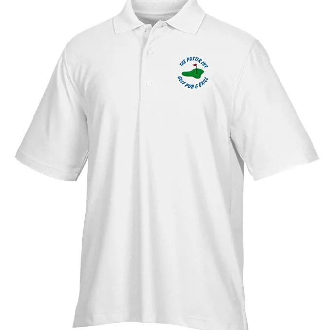 Greg Norman Play Dry Performance Mesh Polo - Men's