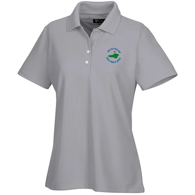 Greg Norman Play Dry Performance Mesh Polo - Ladies'