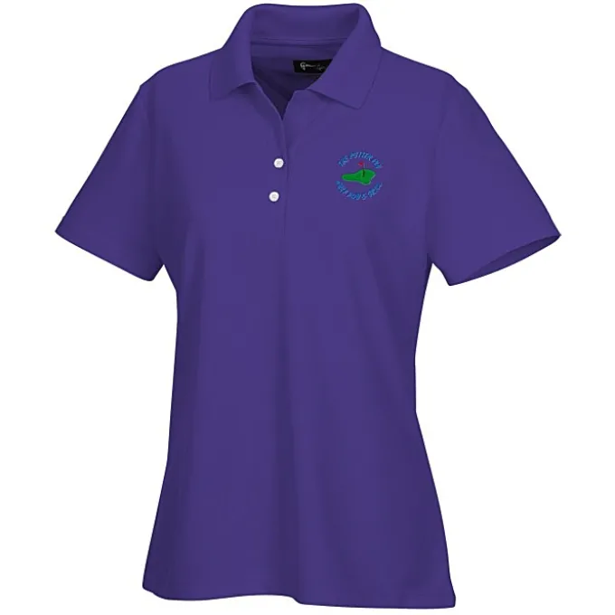 Greg Norman Play Dry Performance Mesh Polo - Ladies'