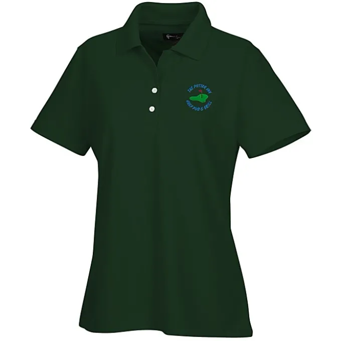 Greg Norman Play Dry Performance Mesh Polo - Ladies'