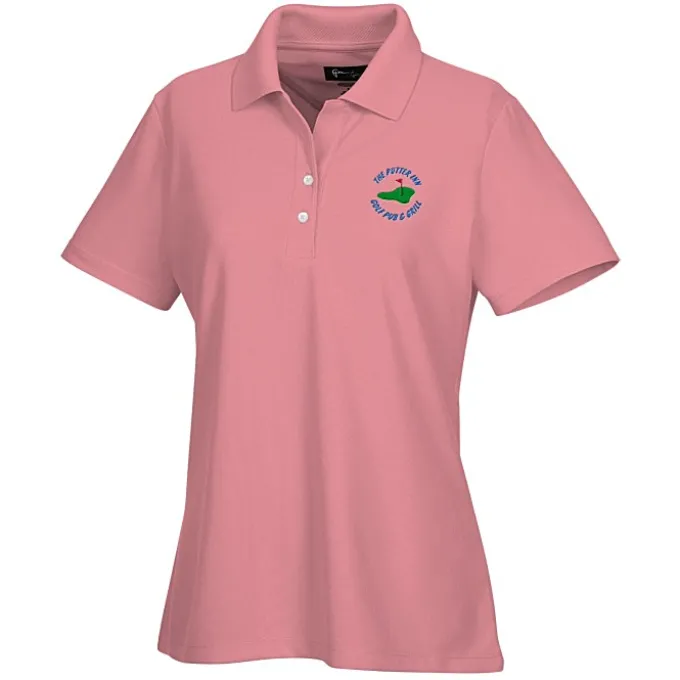 Greg Norman Play Dry Performance Mesh Polo - Ladies'
