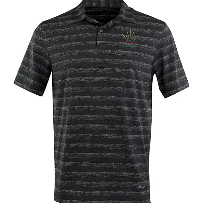 Greg Norman Stripe Polo - Men's