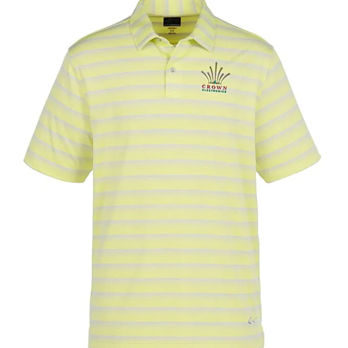 Greg Norman Stripe Polo - Men's
