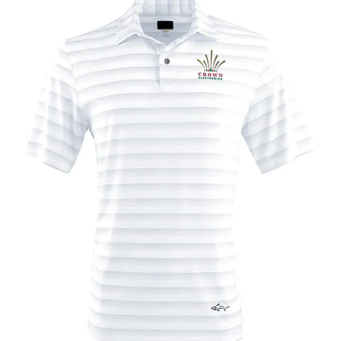 Greg Norman Stripe Polo - Men's
