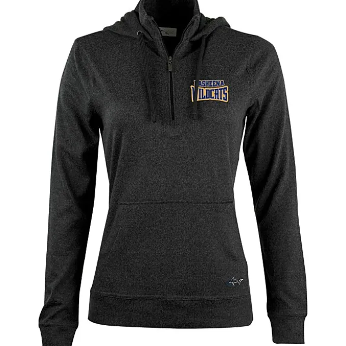 Greg Norman 1/4-Zip Hoodie - Ladies'
