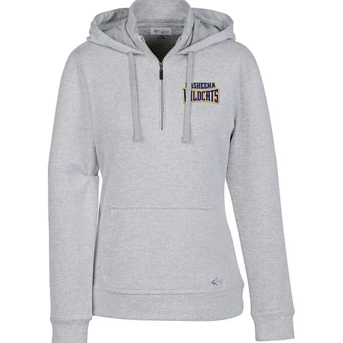 Greg Norman 1/4-Zip Hoodie - Ladies'