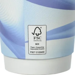 Groovy Full Color Insulated Paper Cup - 16 oz.