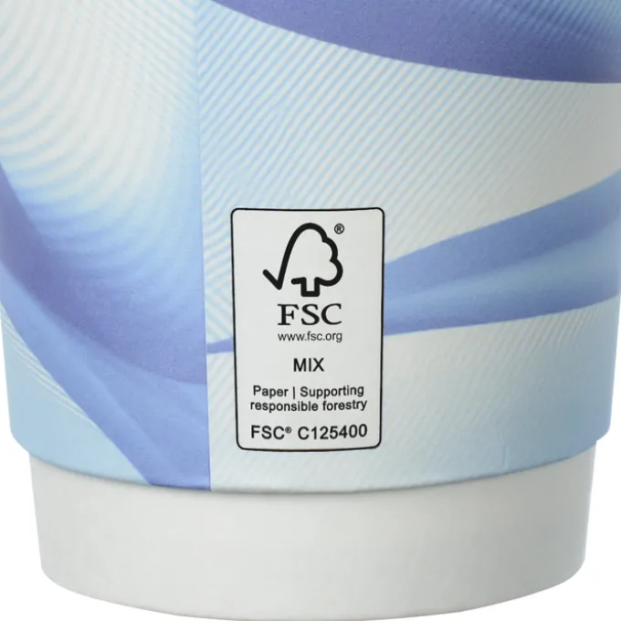 Groovy Full Color Insulated Paper Cup - 16 oz.