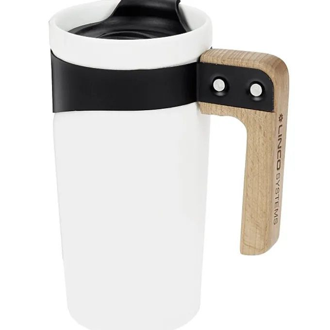 Grotto Ceramic Travel Mug - 16 oz - Laser