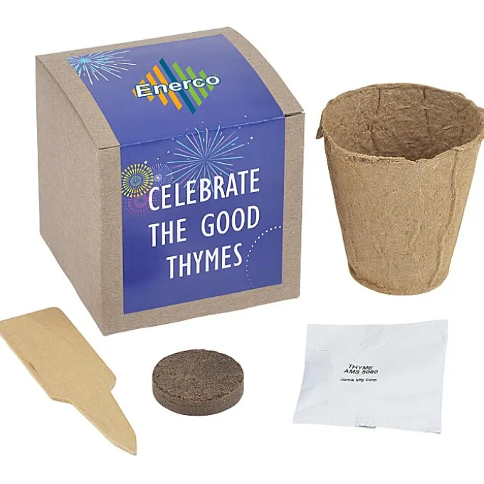 Growable Planter Gift Kit - Inspirational Celebrate Good Thymes - 24 hr