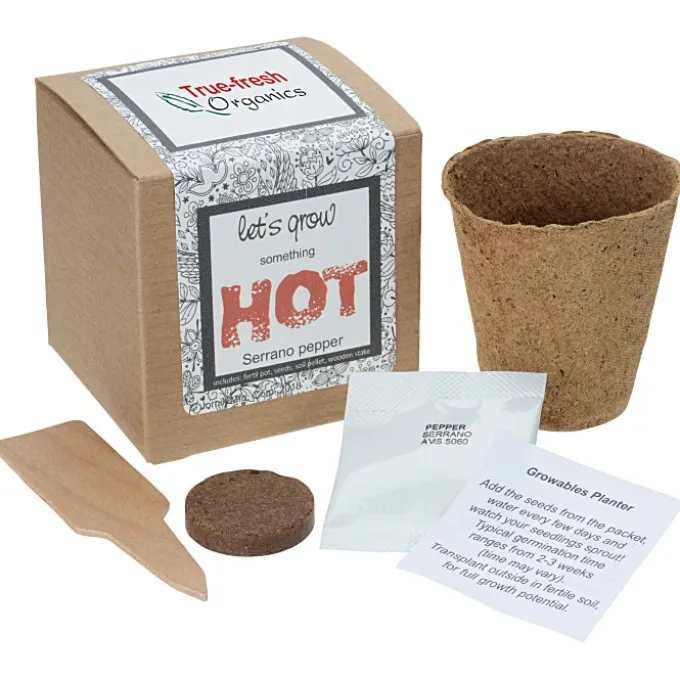 Growable Planter Gift Kit - Peppers