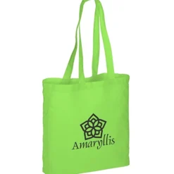 Gusseted Cotton Sheeting Tote - Color