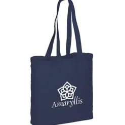 Gusseted Cotton Sheeting Tote - Color